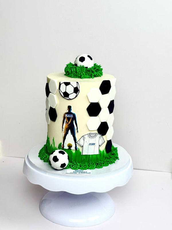 Soccer Themed Cake